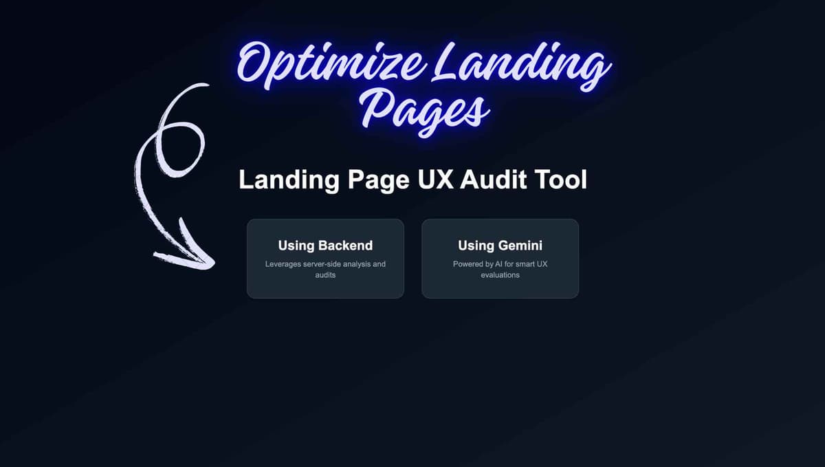 UX Audit Tool